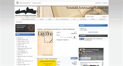 Desktop Screenshot of antykwariat-torun.pl